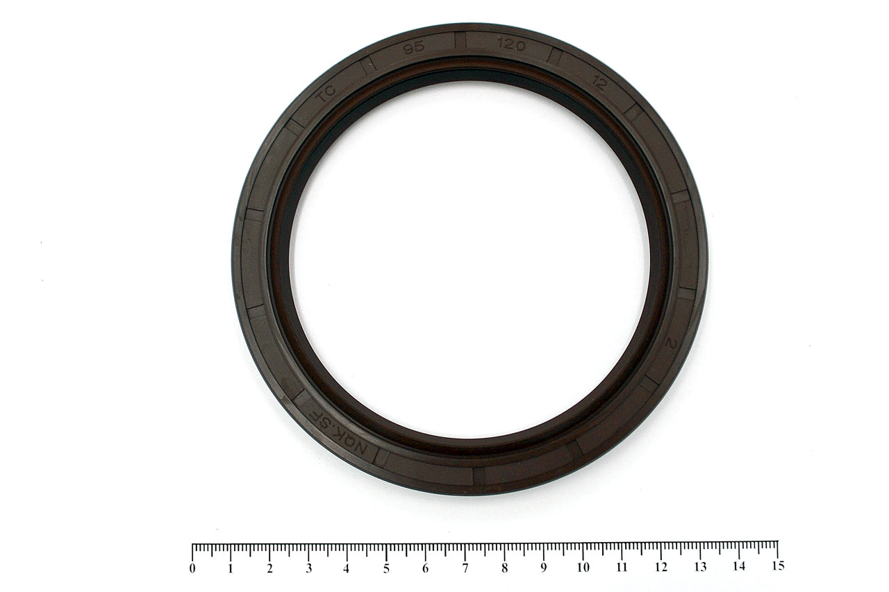 Сальник (манжета армир.) фторкаучук FKM 2-95х120х12