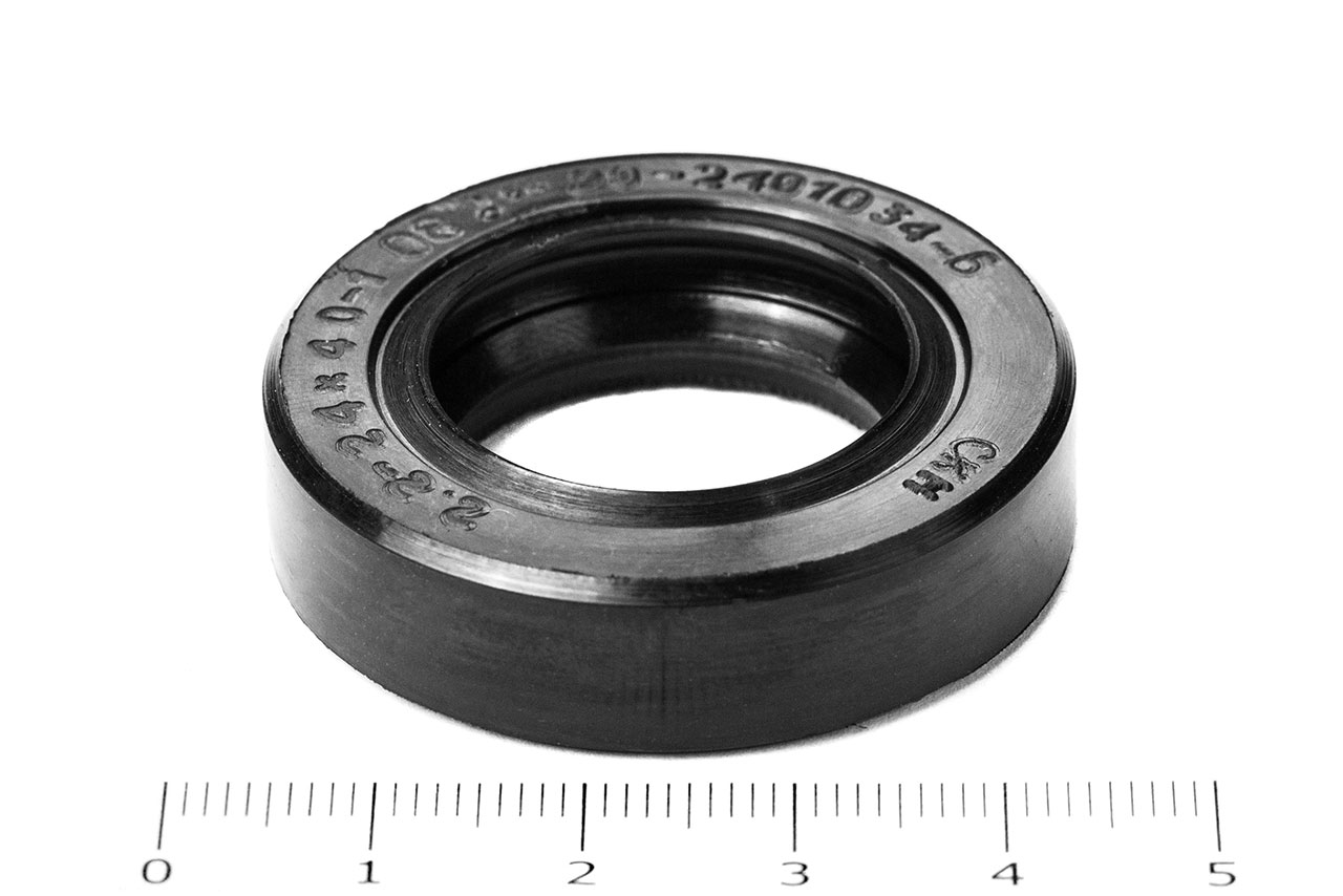 Сальник (манжета армир.) фторкаучук FKM 2-24х40х10